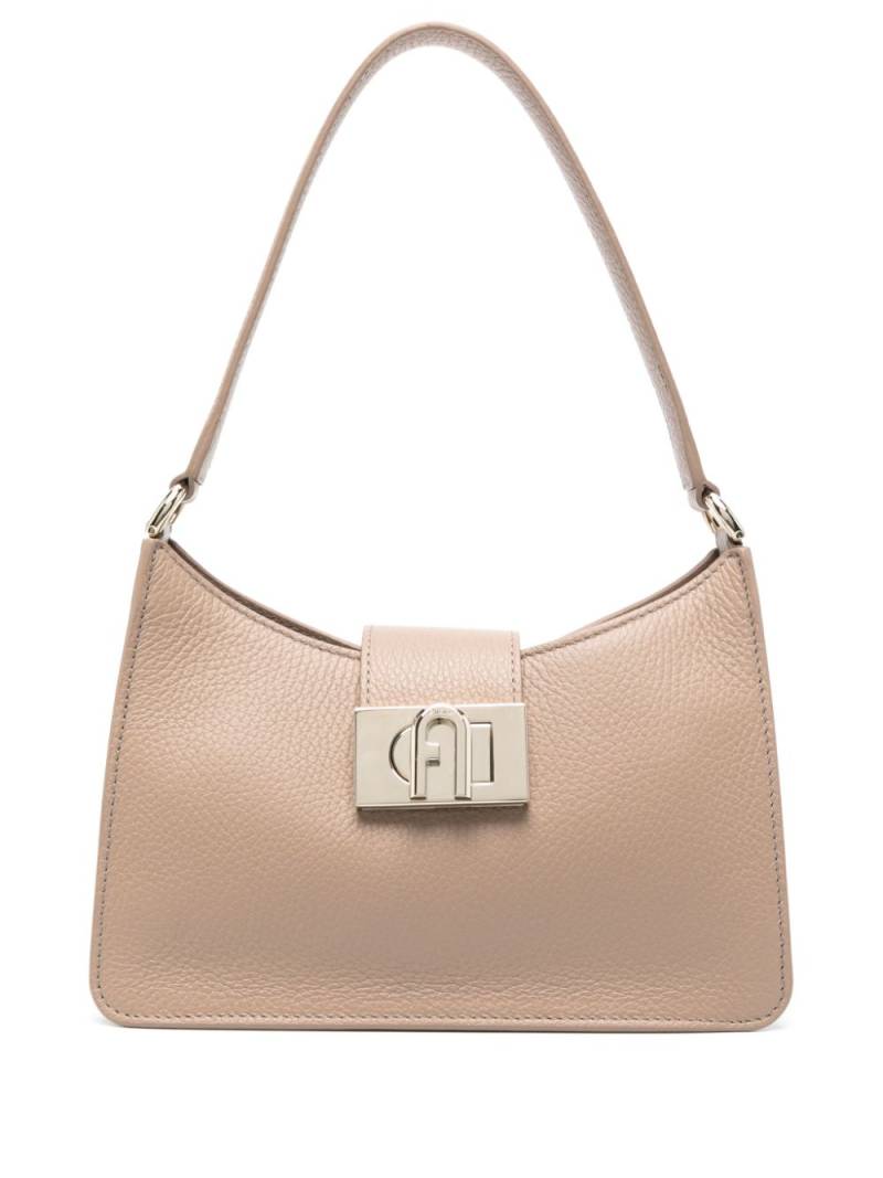 Furla 1927 leather shoulder bag - Neutrals von Furla