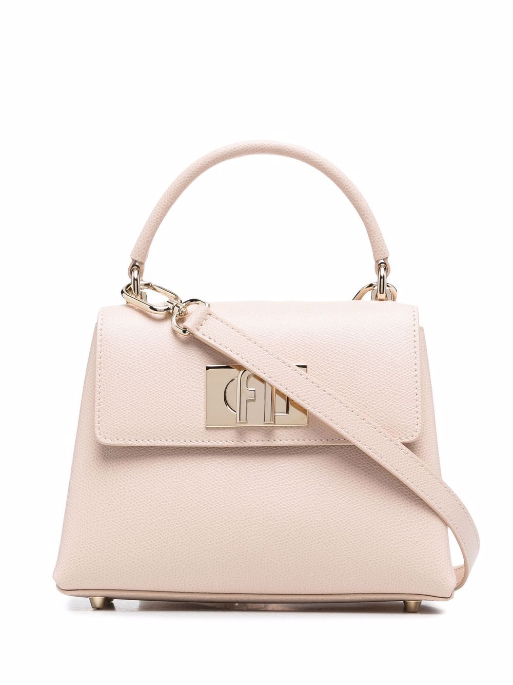 Furla 1927 leather tote bag - Neutrals von Furla