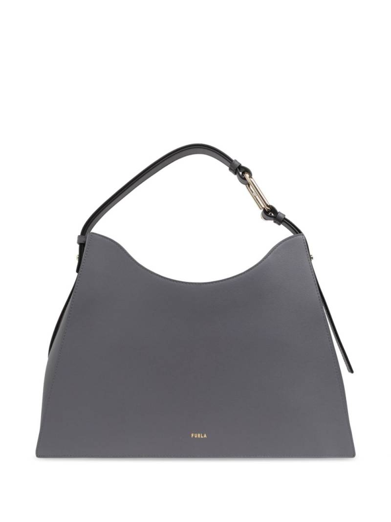 Furla Arch-motif leather shoulder bag - Grey von Furla