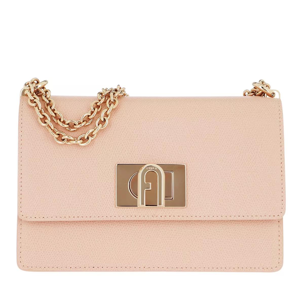 Furla Umhängetasche - Furla 1927 Mini Crossbody 20 - Ares - Gr. unisize - in Beige - für Damen von Furla