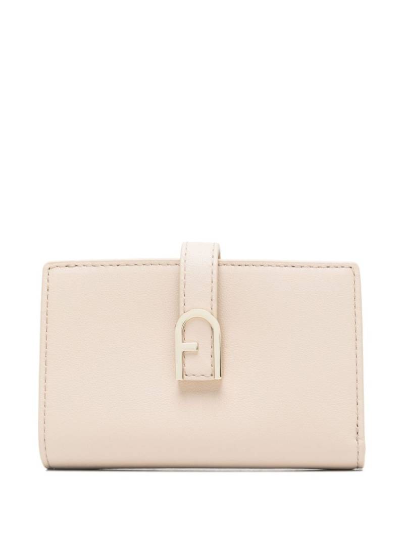 Furla Flow compact wallet - Neutrals von Furla