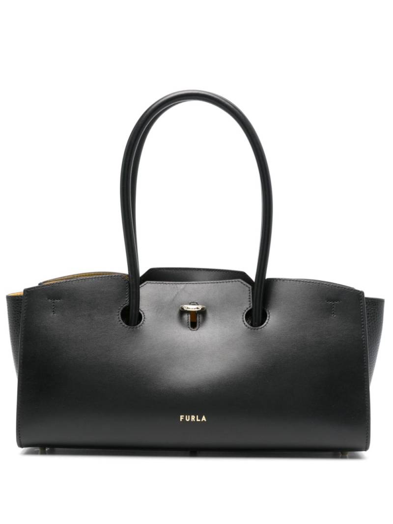 Furla Genesi leather tote bag - Black von Furla