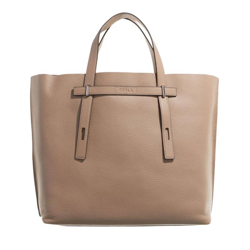 Furla Handtasche - Man Giove Xl Casual Tote - Gr. unisize - in Taupe - für Damen von Furla