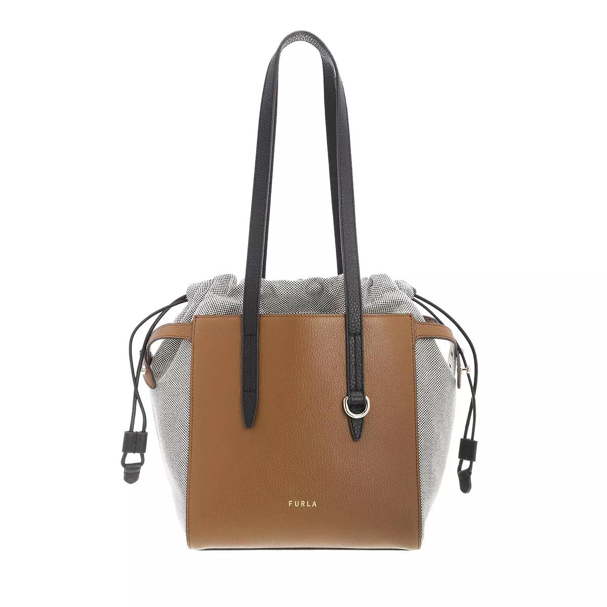 Furla Handtasche - Net M Tote - Gr. unisize - in Cognacbraun - für Damen von Furla