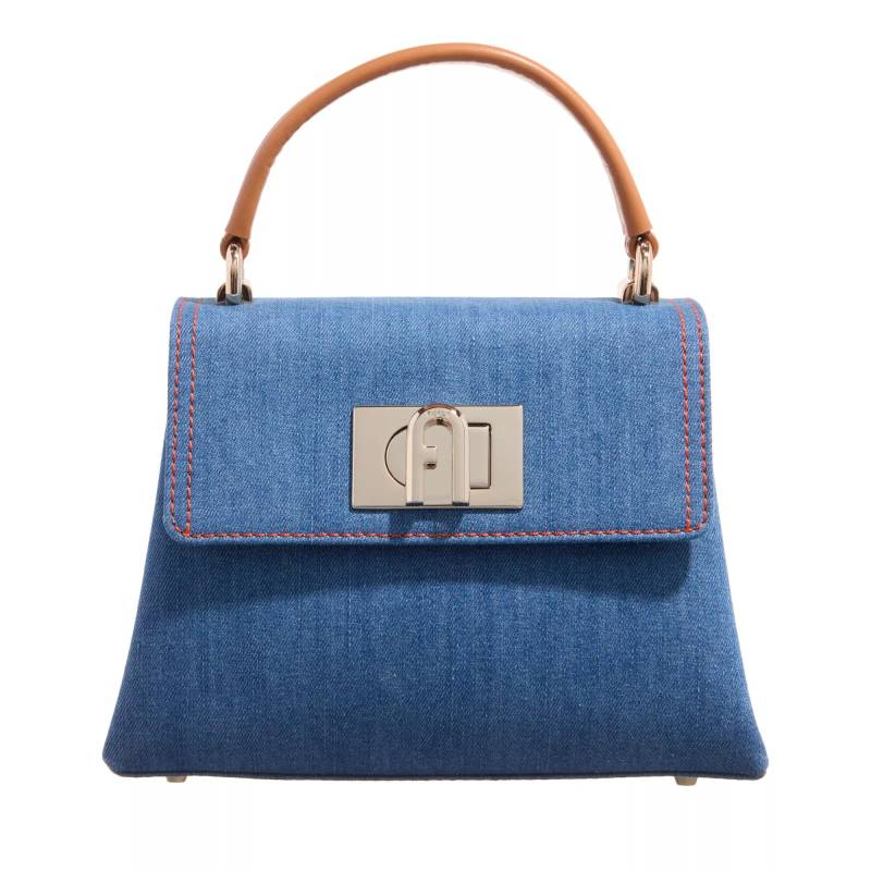 Furla Henkeltasche - Furla 1927 Mini Top Handle - Gr. unisize - in Blau - für Damen von Furla