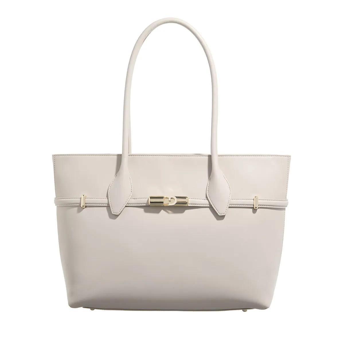 Furla Henkeltasche - Furla Goccia L Tote - Gr. unisize - in Taupe - für Damen von Furla