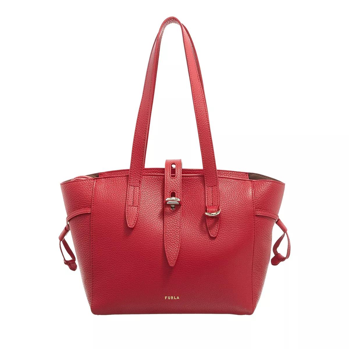 Furla Henkeltasche - Furla Net S Tote 24 - Gr. unisize - in Rot - für Damen von Furla