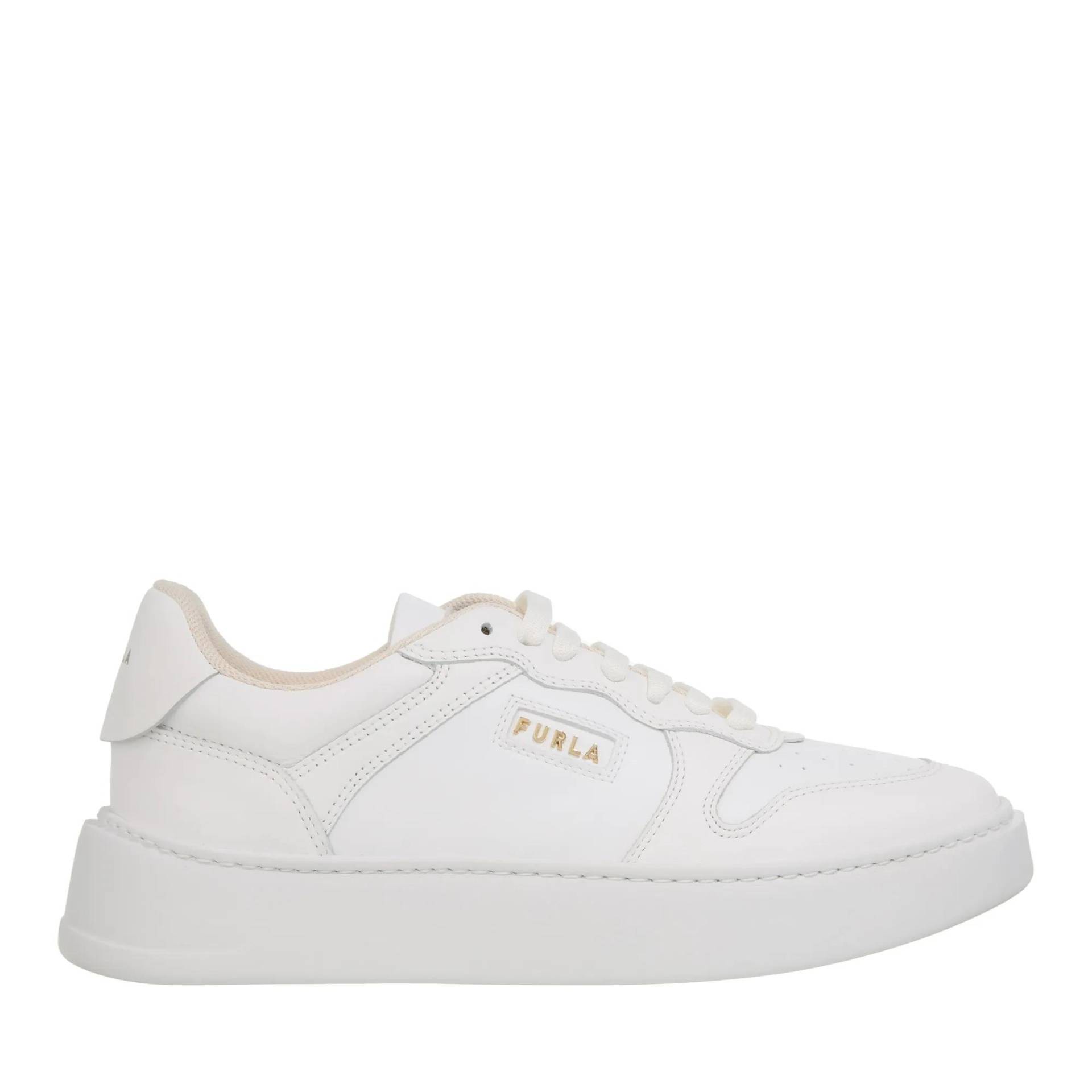 Furla Low-Top Sneaker - Furlasport Lace-Up Sneaker T.3 - Gr. 36 (EU) - in Weiß - für Damen von Furla