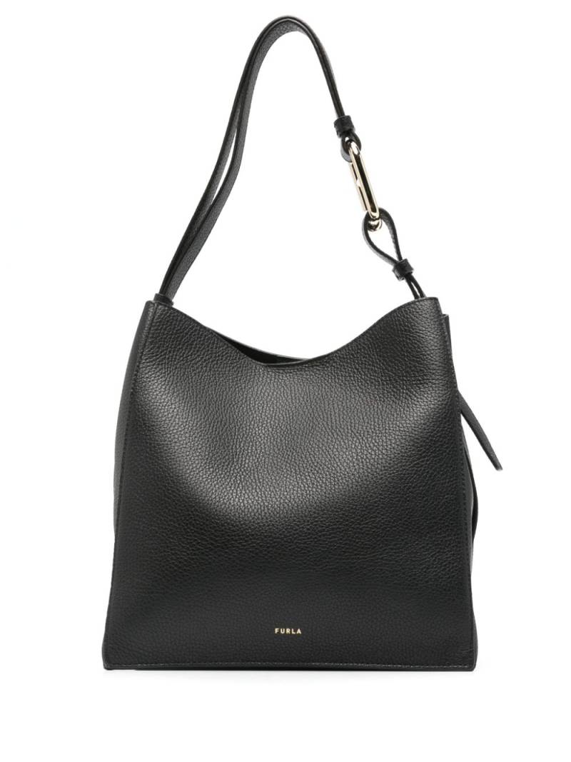 Furla Nuvola leather shoulder bag - Black von Furla