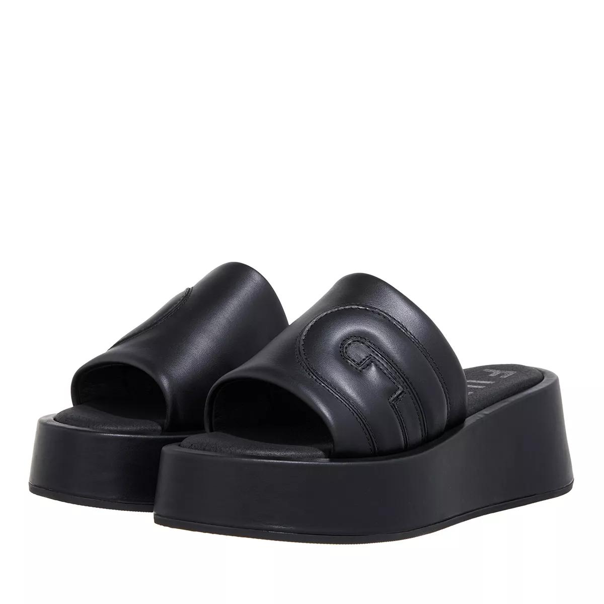 Furla Sandalen - Furla Pic Nic Flatform Sandal T.65 - Gr. 37 (EU) - in Schwarz - für Damen von Furla