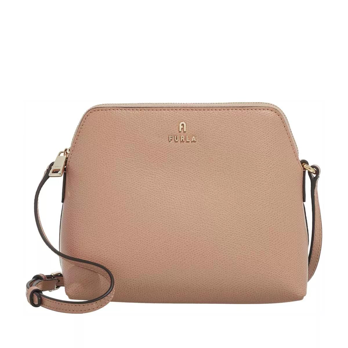 Furla Schultertasche - Camelia Mini Crossbody Set - Gr. unisize - in Beige - für Damen von Furla