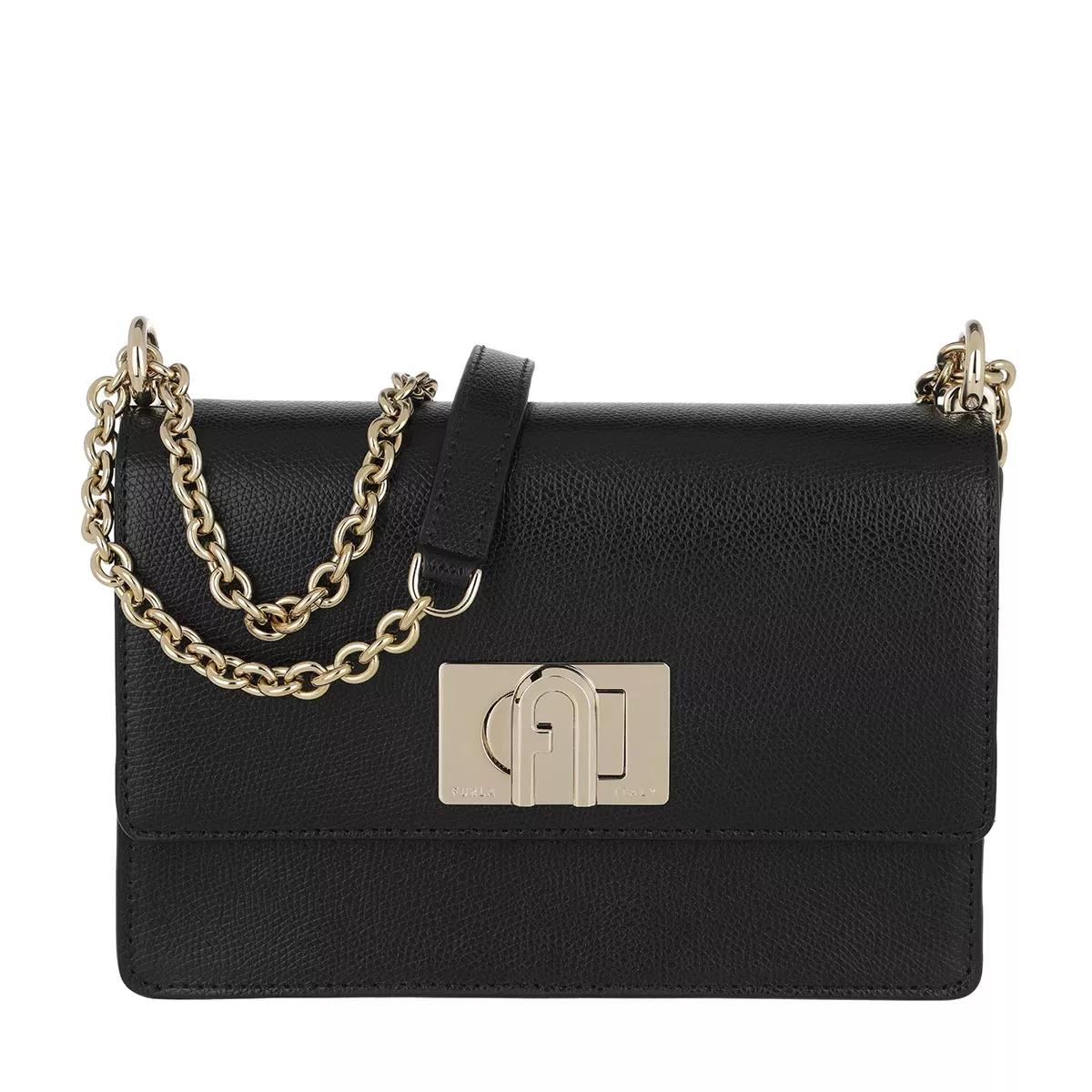 Furla Schultertasche - Furla 1927 Mini Crossbody 20 - Gr. unisize - in Schwarz - für Damen von Furla