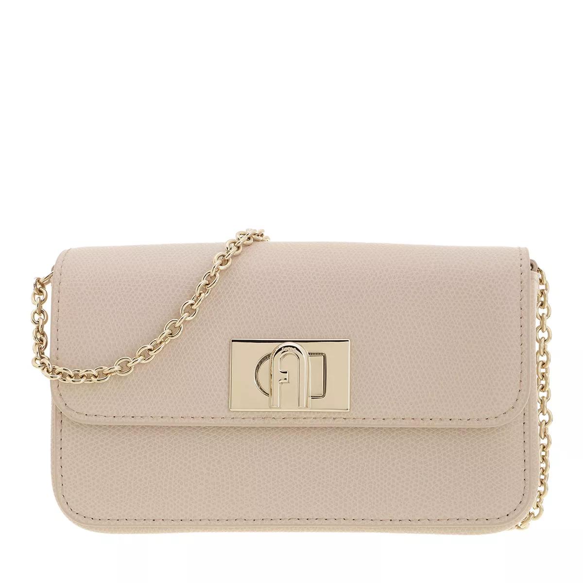 Furla Schultertasche - Furla 1927 Mini Crossbody - Gr. unisize - in Creme - für Damen von Furla