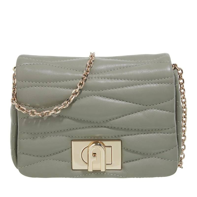 Furla Schultertasche - Furla 1927 Mini Crossbody Soft - Gr. unisize - in Taupe - für Damen von Furla