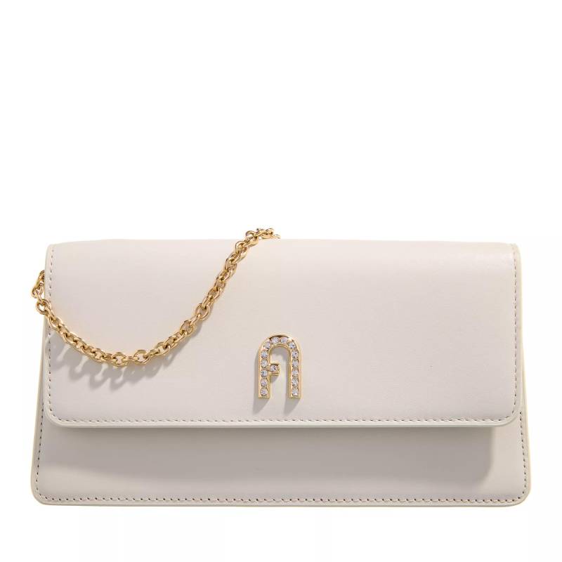 Furla Schultertasche - Furla Diamante Mini Crossbody - Gr. unisize - in Beige - für Damen von Furla