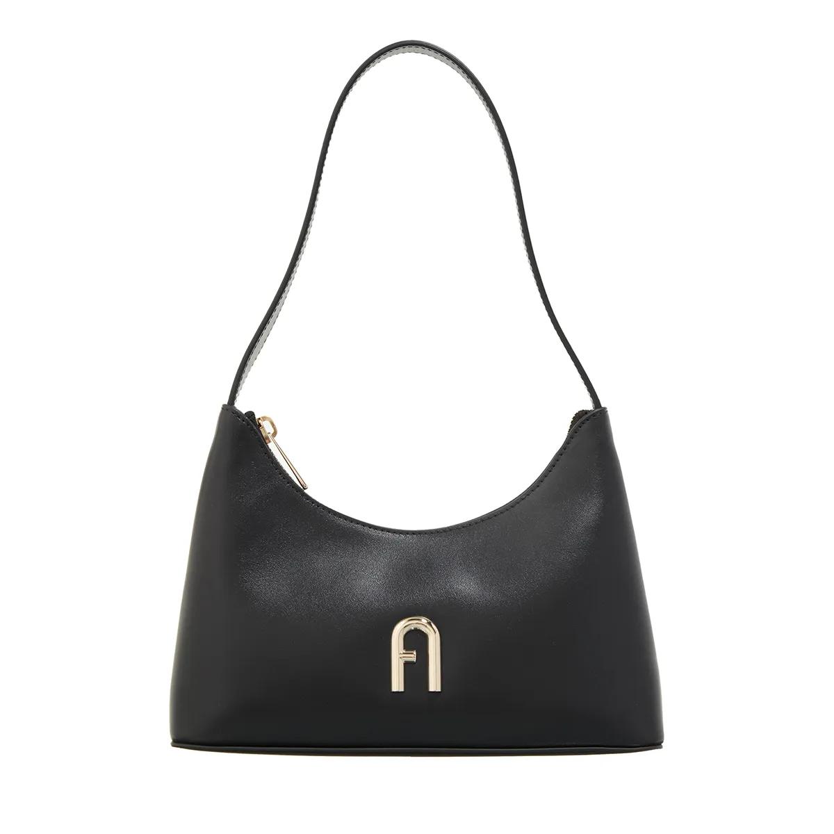 Furla Schultertasche - Furla Diamante Mini Shoulder B - Gr. unisize - in Schwarz - für Damen von Furla