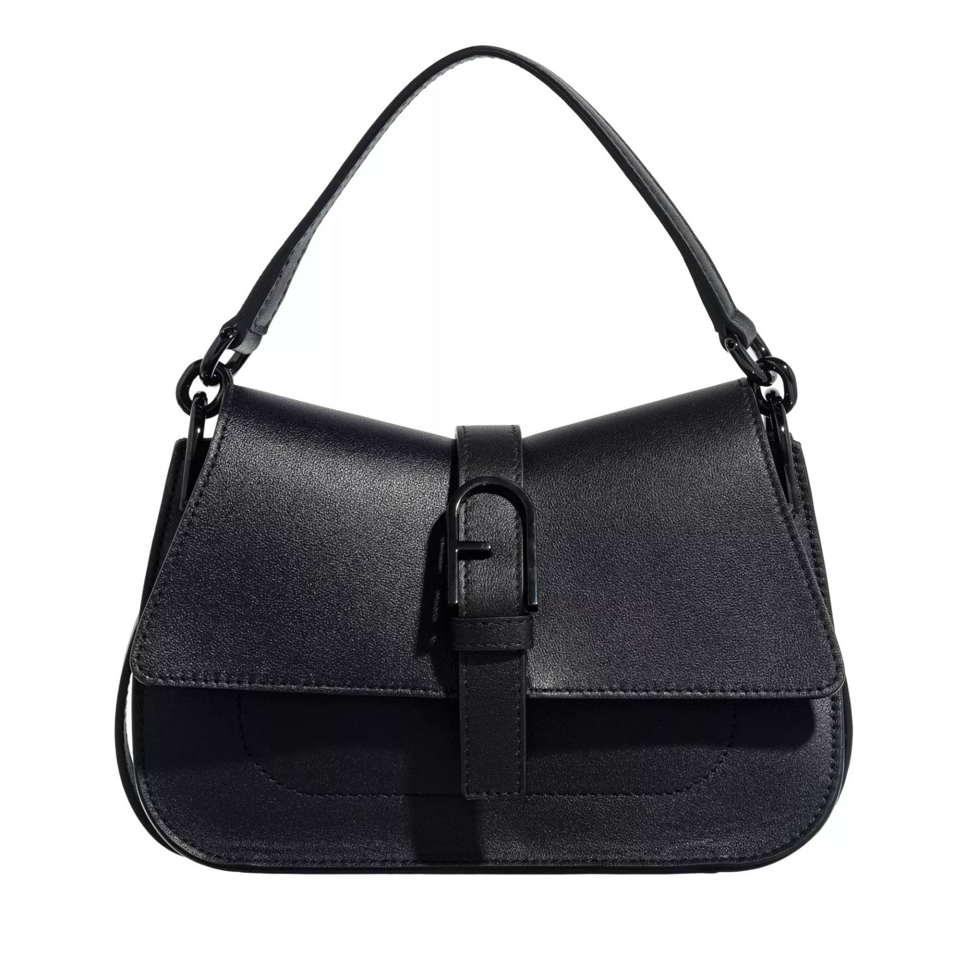 Furla Schultertasche - Furla Flow Mini Top Handle - Gr. unisize - in Schwarz - für Damen von Furla