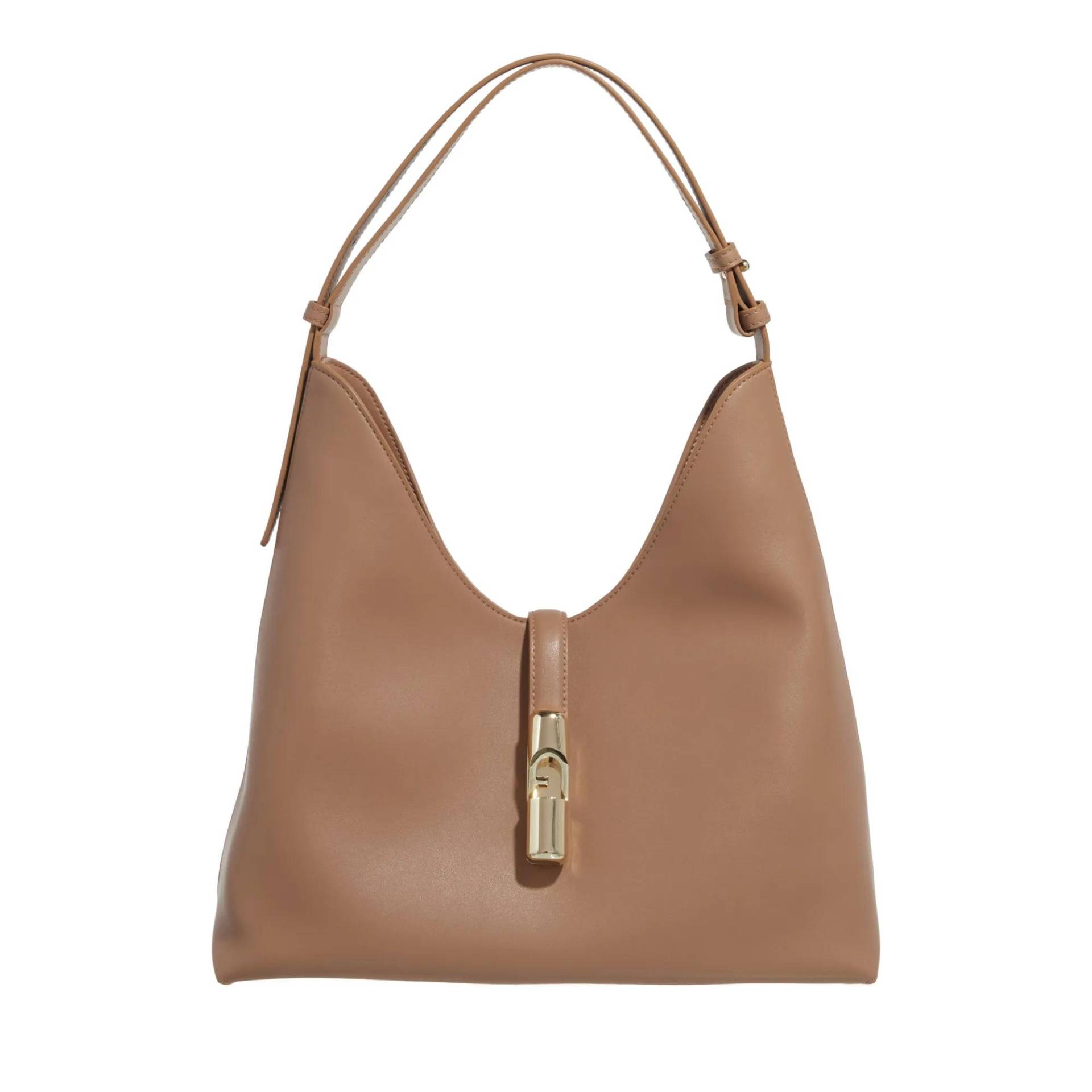 Furla Schultertasche - Furla Goccia M Hobo - Gr. unisize - in Beige - für Damen Furla Schultertasche - Furla Goccia M Hobo - Gr. unisize - in Beige - für Damen von Furla