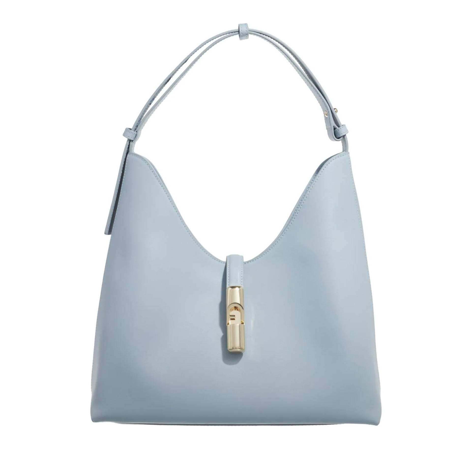 Furla Schultertasche - Furla Goccia M Hobo - Gr. unisize - in Blau - für Damen von Furla