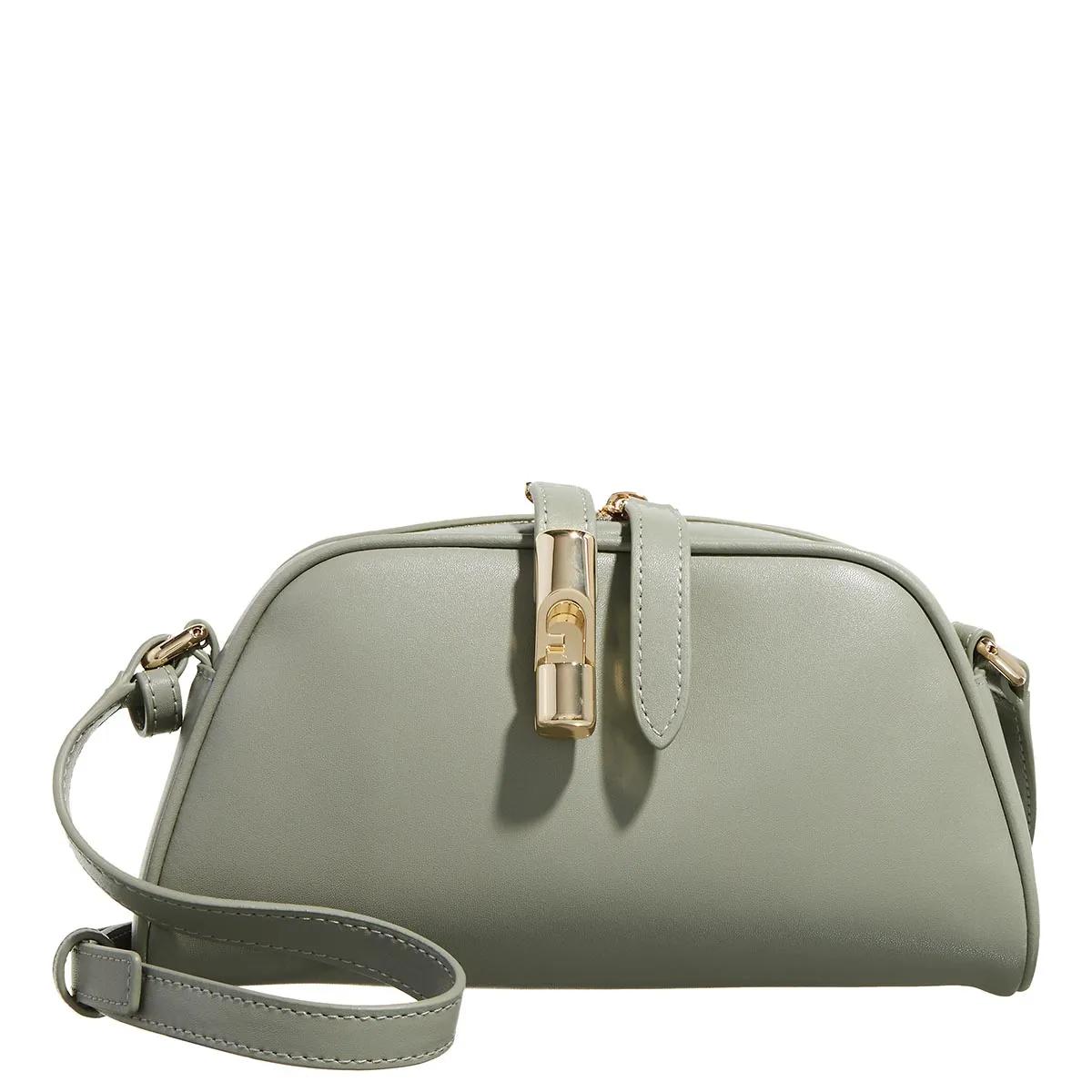 Furla Schultertasche - Furla Goccia S Crossbody - Gr. unisize - in Grau - für Damen von Furla