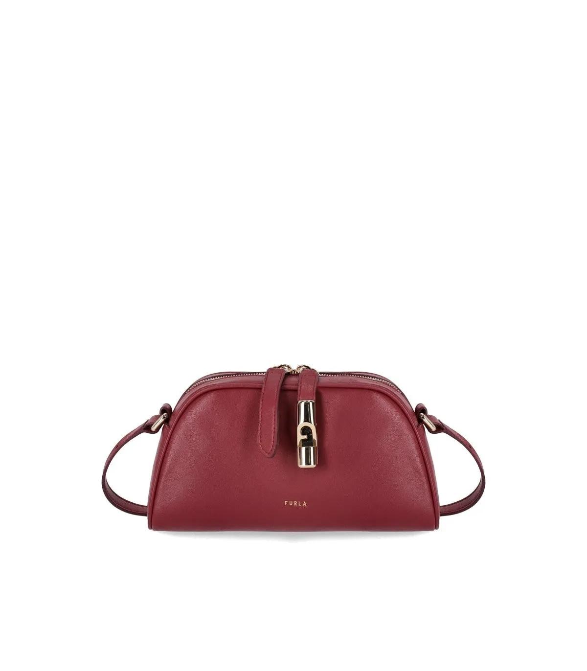 Furla Schultertasche - Furla Goccia S Crossbody - Gr. unisize - in Rot - für Damen von Furla