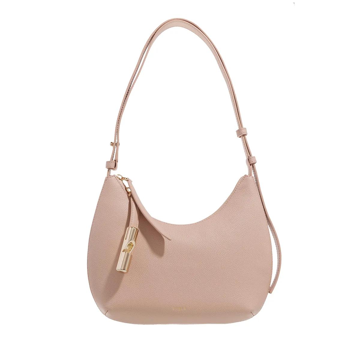 Furla Schultertasche - Furla Goccia S Shoulder Bag - Gr. unisize - in Rosa - für Damen von Furla