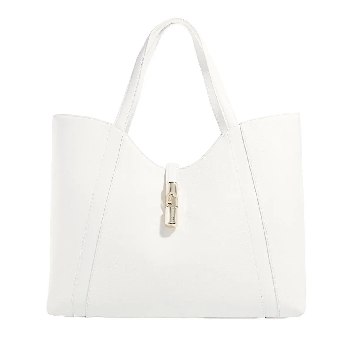 Furla Schultertasche - Furla Goccia Xl Hobo - Gr. unisize - in Creme - für Damen von Furla