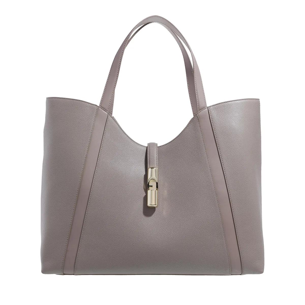 Furla Schultertasche - Furla Goccia Xl Hobo - Gr. unisize - in Grau - für Damen von Furla