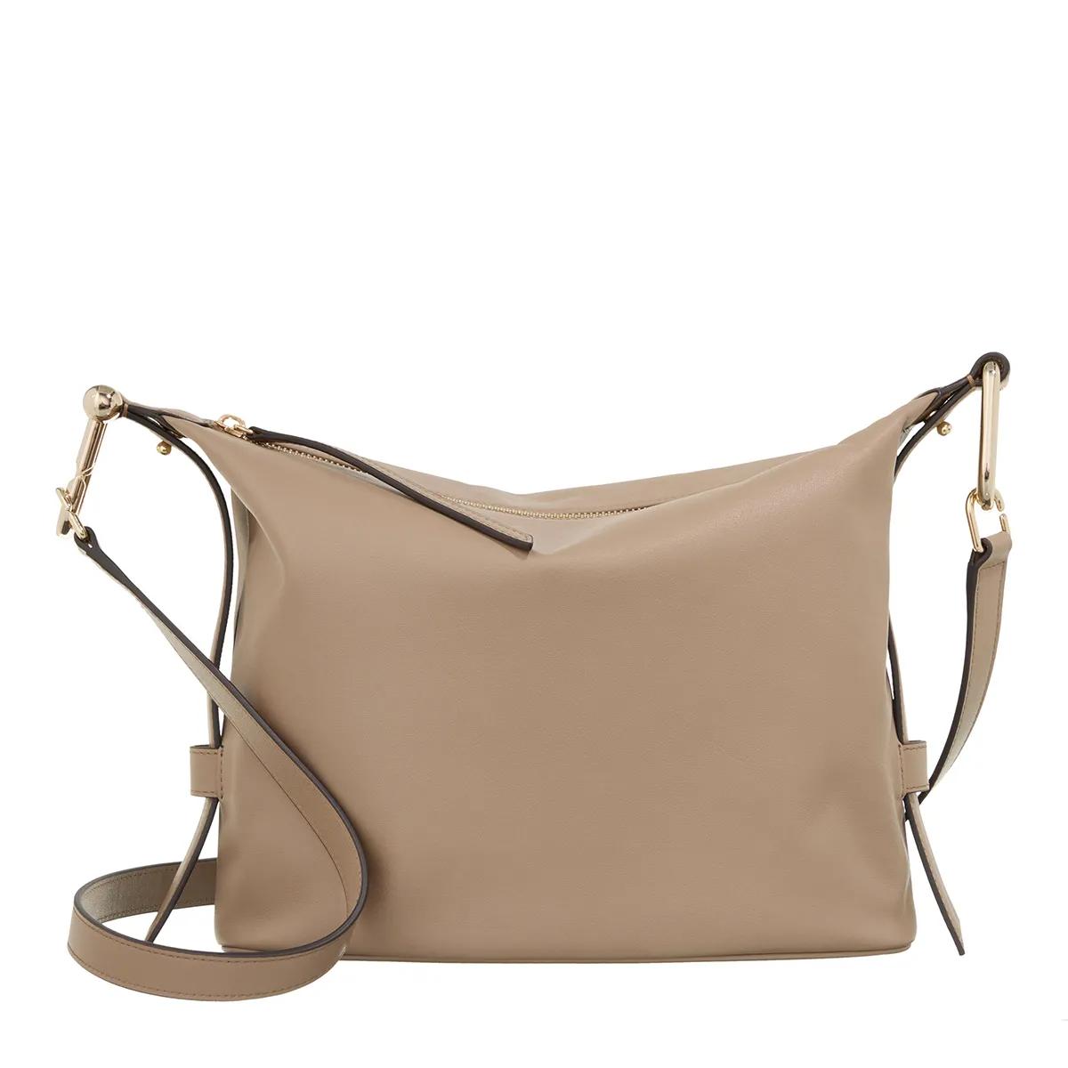 Furla Schultertasche - Furla Nuvola M Hobo - Gr. unisize - in Beige - für Damen von Furla