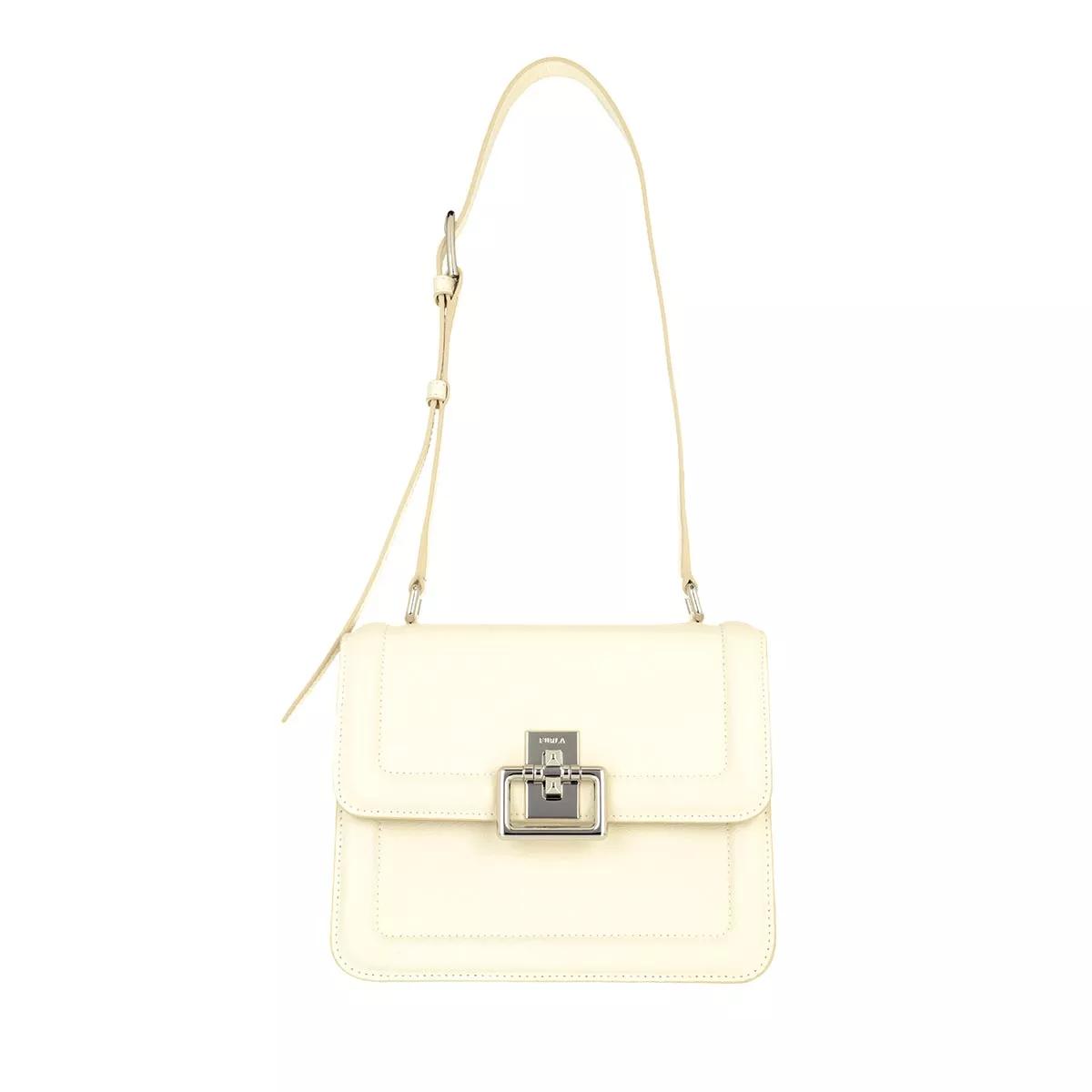 Furla Schultertasche - Furla Villa S Crossbody - Gr. unisize - in Creme - für Damen von Furla