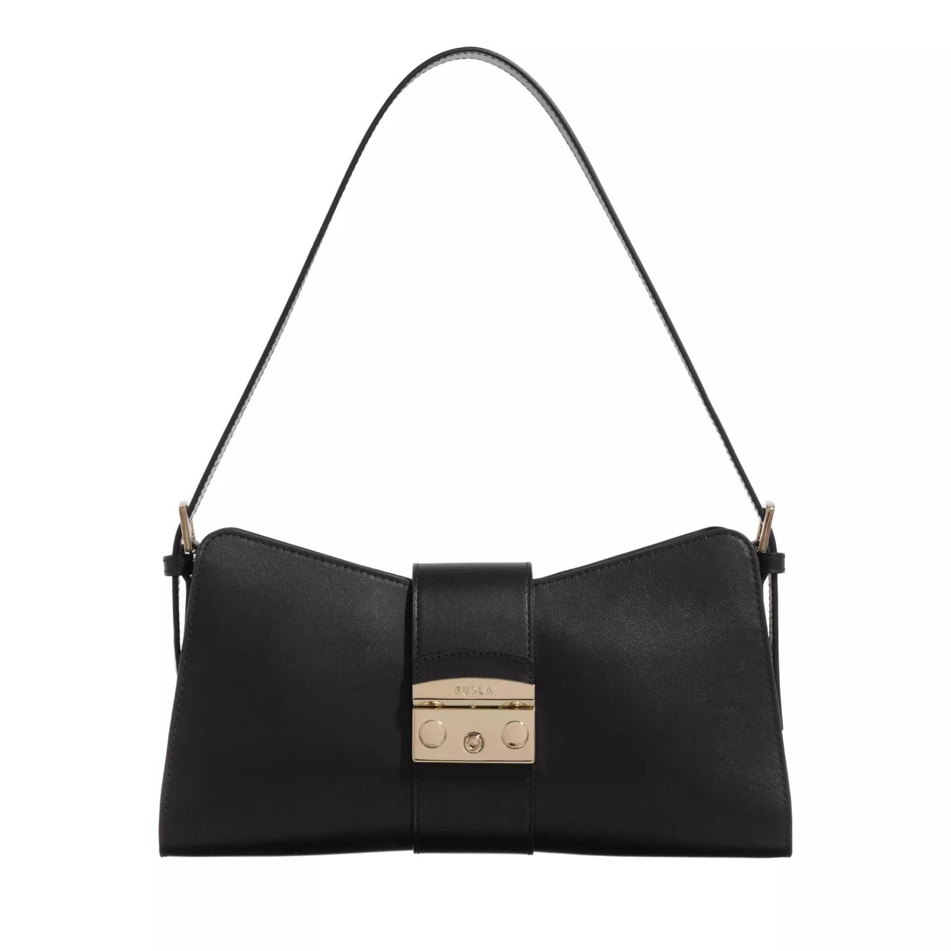 Furla Schultertasche - Metropolis M Shoulder Bag Remix 30 - Gr. unisize - in Schwarz - für Damen von Furla