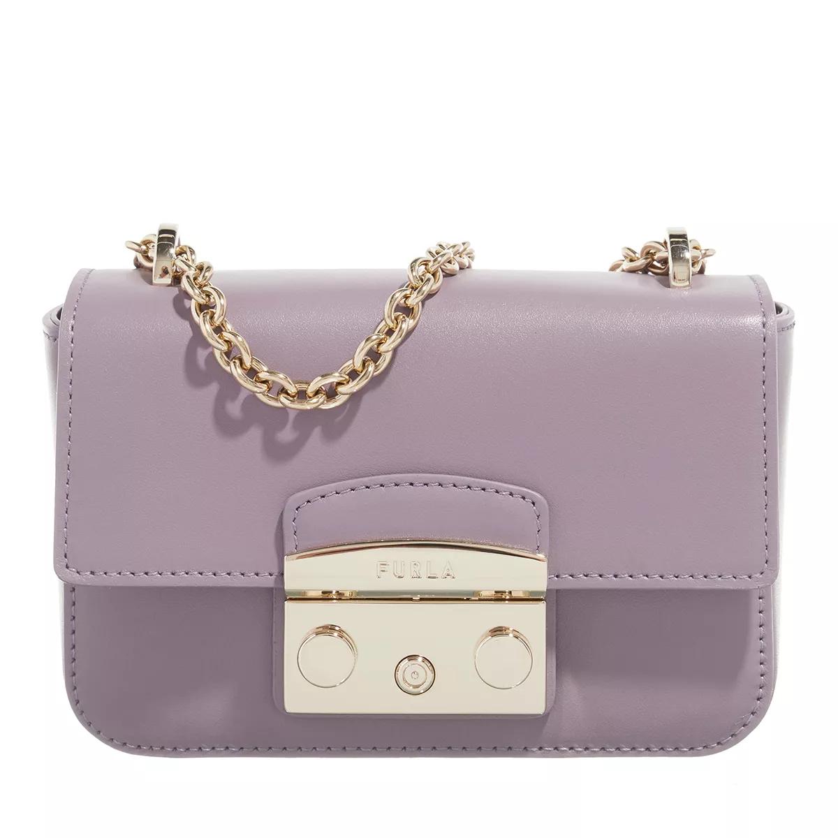 Furla Schultertasche - Metropolis Mini Crossbody - Gr. unisize - in Violett - für Damen von Furla