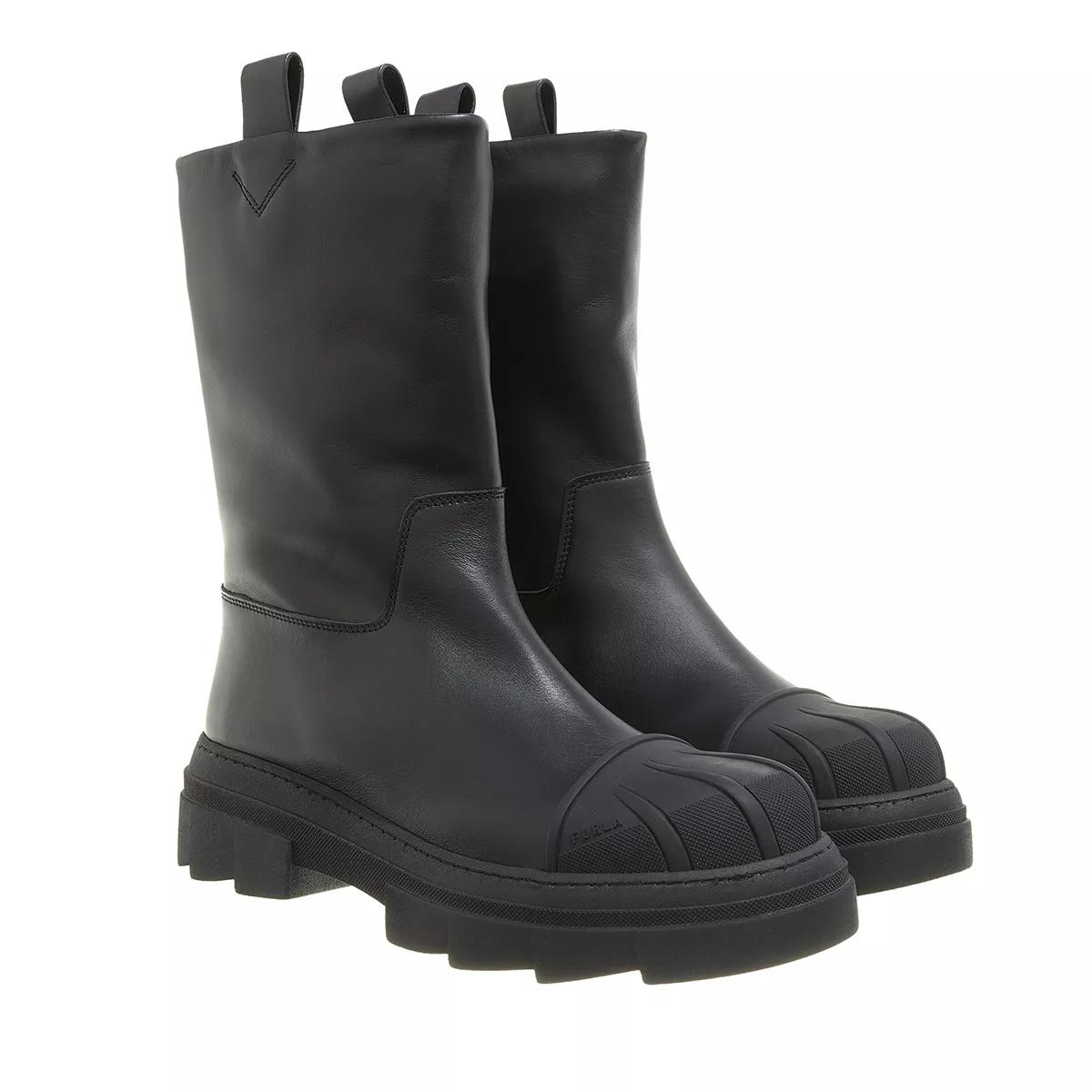 Furla Stiefel & Boots - Furla Gum Boot T.25 - Gr. 37 (EU) - in Schwarz - für Damen von Furla