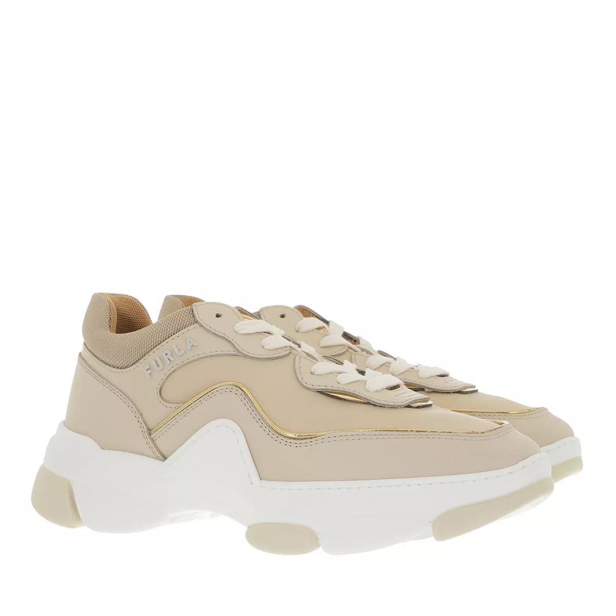 Furla Sneakers - Wonderlace-Up Sneaker - Gr. 36 (EU) - in Beige - für Damen von Furla