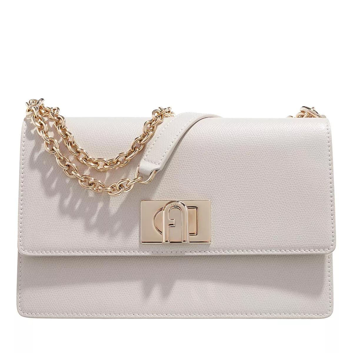 Furla Umhängetasche - FURLA 1927 S CROSSBODY 24 - Gr. unisize - in Creme - für Damen von Furla