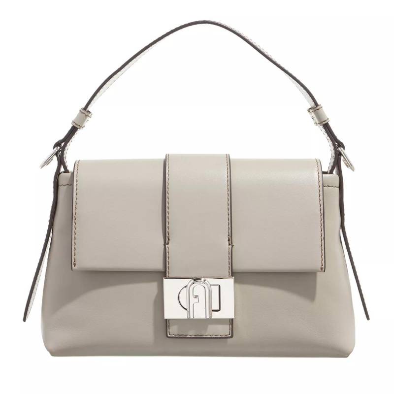 Furla Umhängetasche - FURLA CHARLOTTE S SHOULDER BAG - Gr. unisize - in Grau - für Damen von Furla