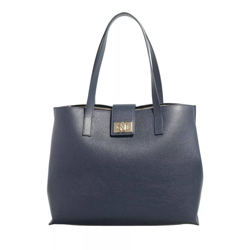 Furla Schultertasche - Furla 1927 L Tote 36 Soft - Gr. unisize - in Blau - für Damen von Furla