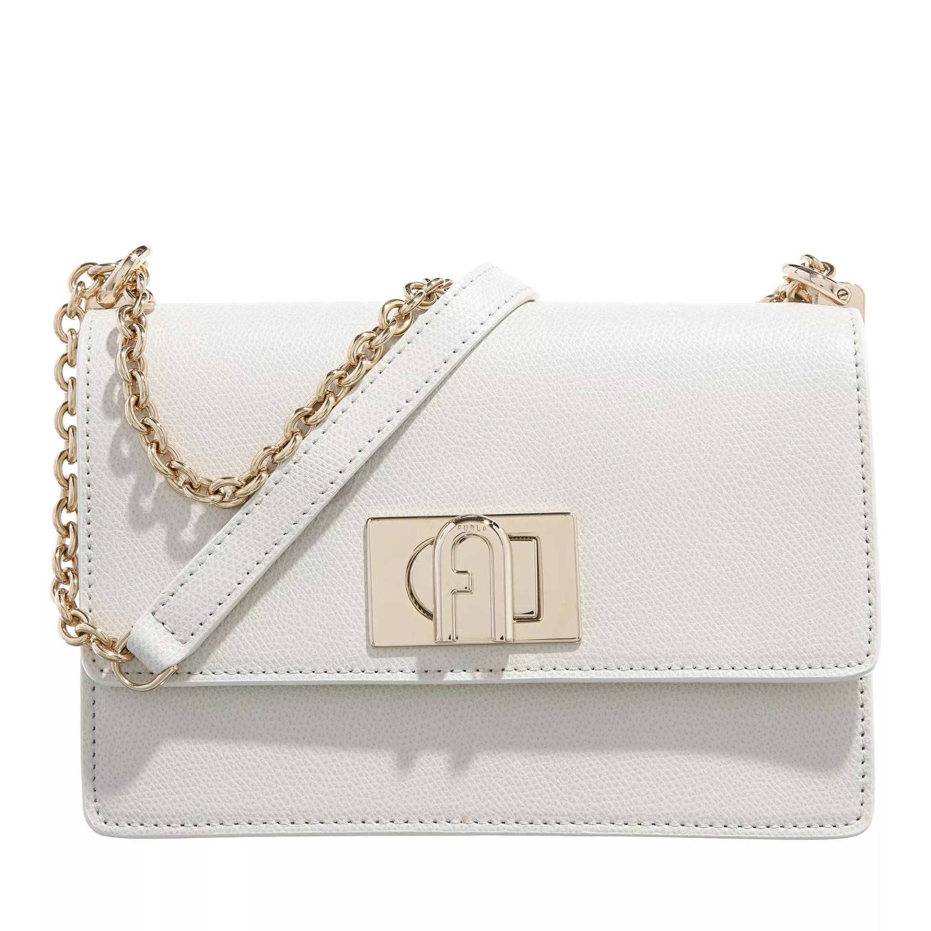 Furla Umhängetasche - Furla 1927 Mini Crossbody 20 - Gr. unisize - in Creme - für Damen von Furla