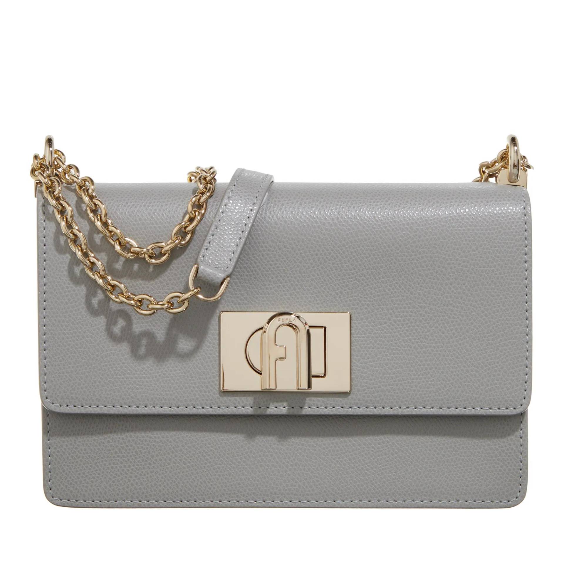 Furla Umhängetasche - Furla 1927 Mini Crossbody 20 - Gr. unisize - in Grau - für Damen von Furla