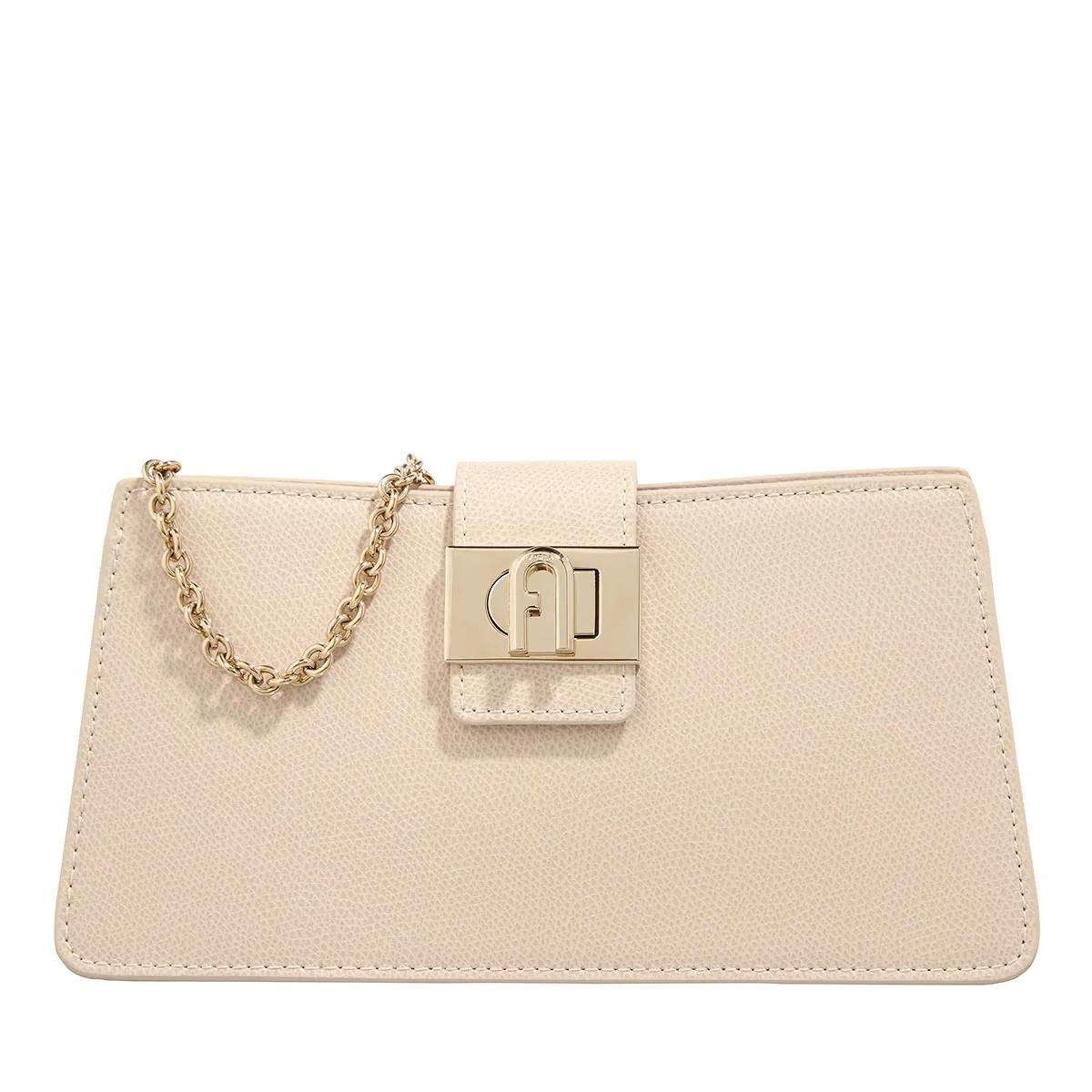 Furla Umhängetasche - Furla 1927 Mini Crossbody - Gr. unisize - in Beige - für Damen von Furla