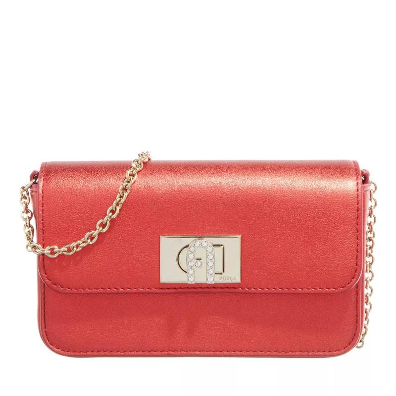 Furla Schultertasche - Furla 1927 Mini Crossbody - Gr. unisize - in Rot - für Damen von Furla