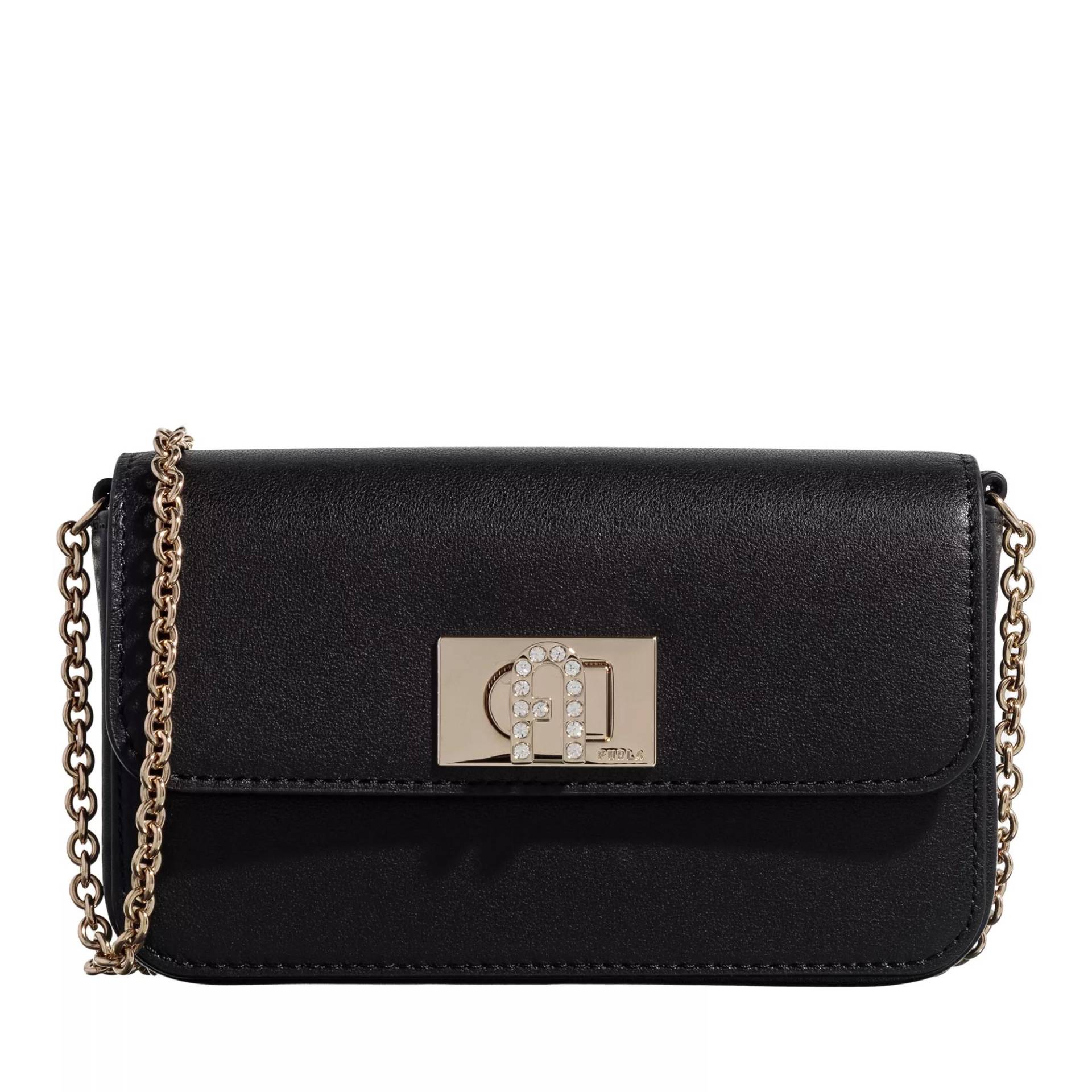 Furla Umhängetasche - Furla 1927 Mini Crossbody - Gr. unisize - in Schwarz - für Damen von Furla