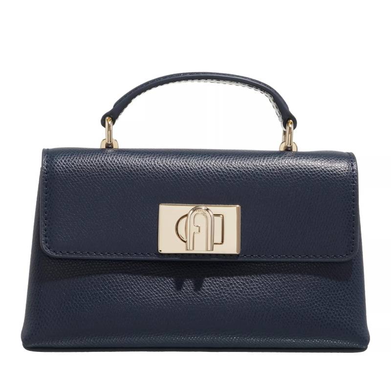 Furla Schultertasche - Furla 1927 Mini Crossbody Top Handle - Gr. unisize - in Blau - für Damen von Furla