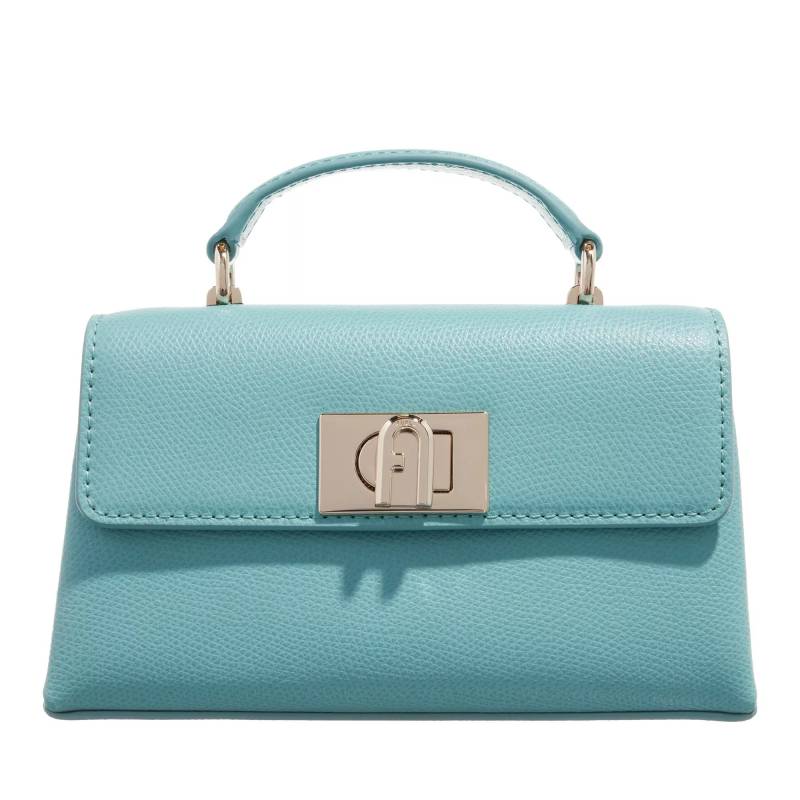 Furla Schultertasche - Furla 1927 Mini Crossbody Top Handle - Gr. unisize - in Blau - für Damen von Furla