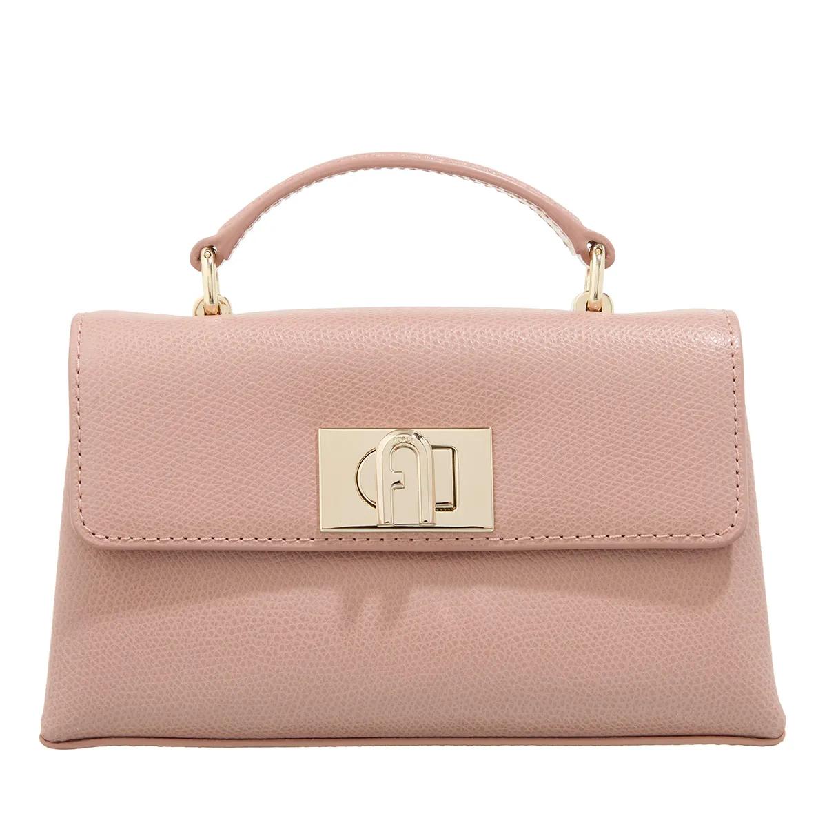 Furla Schultertasche - Furla 1927 Mini Crossbody Top Handle - Gr. unisize - in Rosa - für Damen von Furla