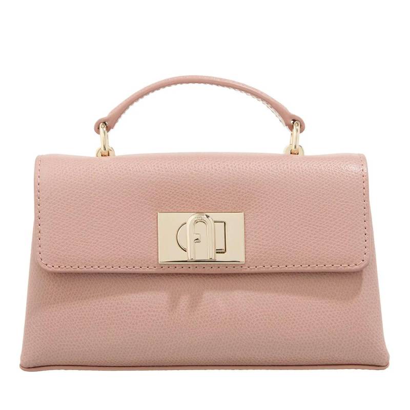 Furla Umhängetasche - Furla 1927 Mini Crossbody Top Handle - Gr. unisize - in Rosa - für Damen von Furla