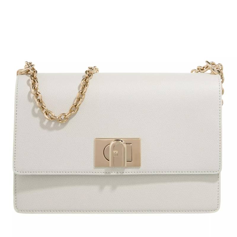 Furla Schultertasche - Furla 1927 S Crossbody 24 - Gr. unisize - in Creme - für Damen von Furla