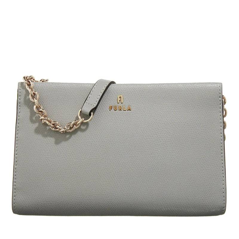 Furla Schultertasche - Furla Camelia Mini Crossbody - Gr. unisize - in Grau - für Damen von Furla