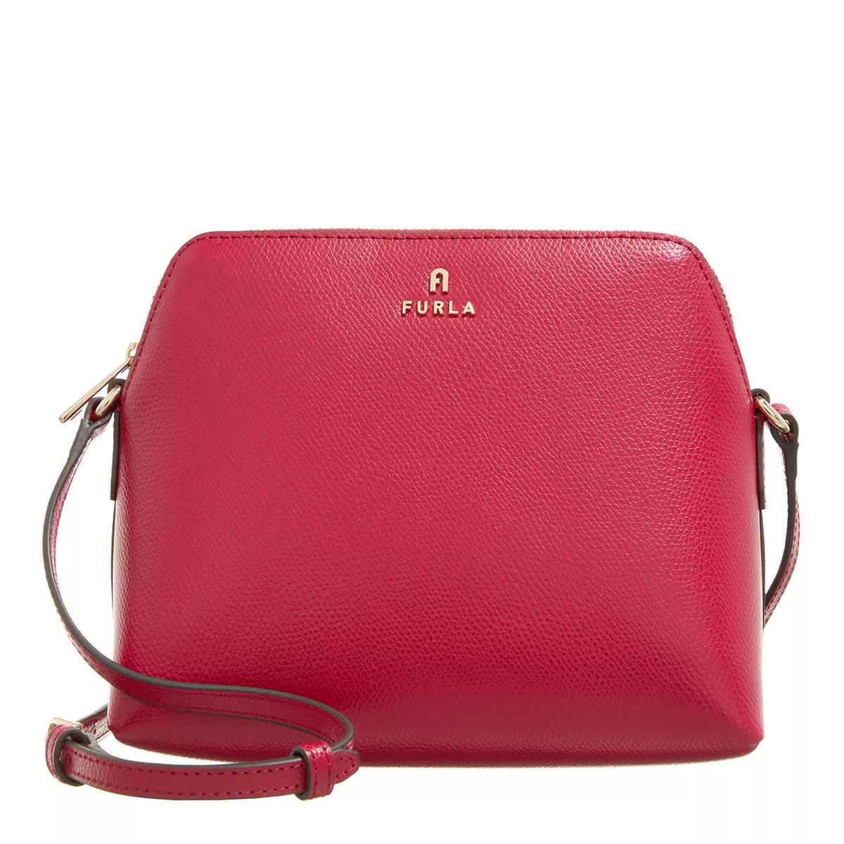 Furla Umhängetasche - Furla Camelia Mini Crossbody S - Gr. unisize - in Rot - für Damen von Furla