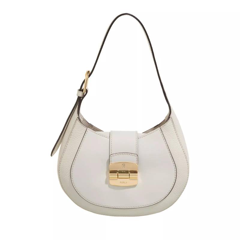 Furla Umhängetasche - Furla Club 2 S Hobo - Gr. unisize - in Creme - für Damen von Furla